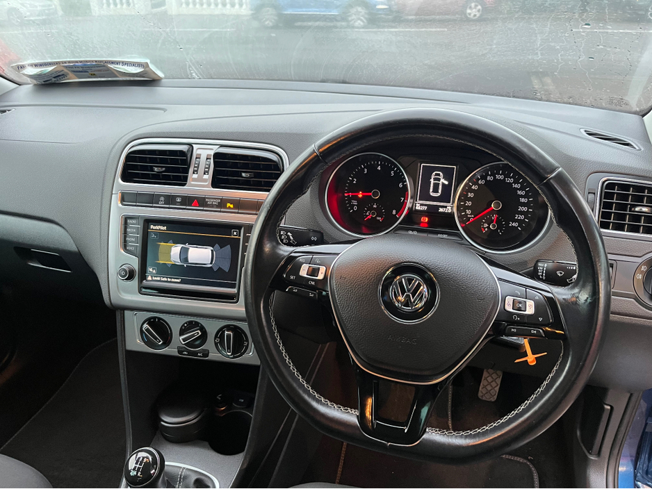 2016 Volkswagen Polo LOUNGE 1.0 75HP MANUAL 5SPEED 5DR €11,500