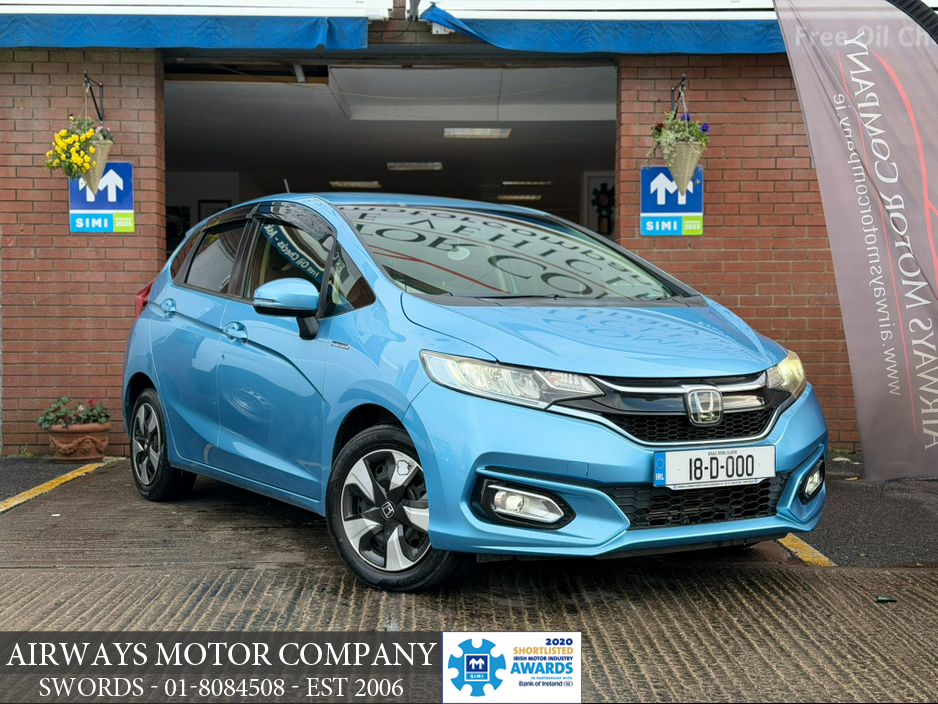 2018 Honda Fit 1.5 HYBRID AUTO - LOW KMS €13,950