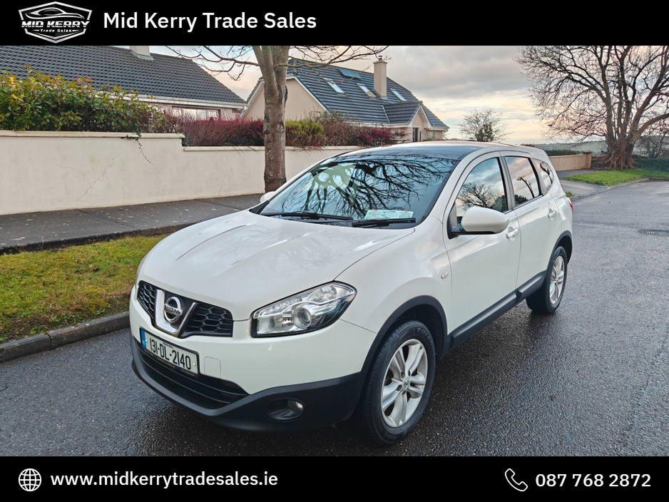 2013 Nissan Qashqai +2 + 2 1.5 DCI ACENTA 5DR 104BHP €4,995