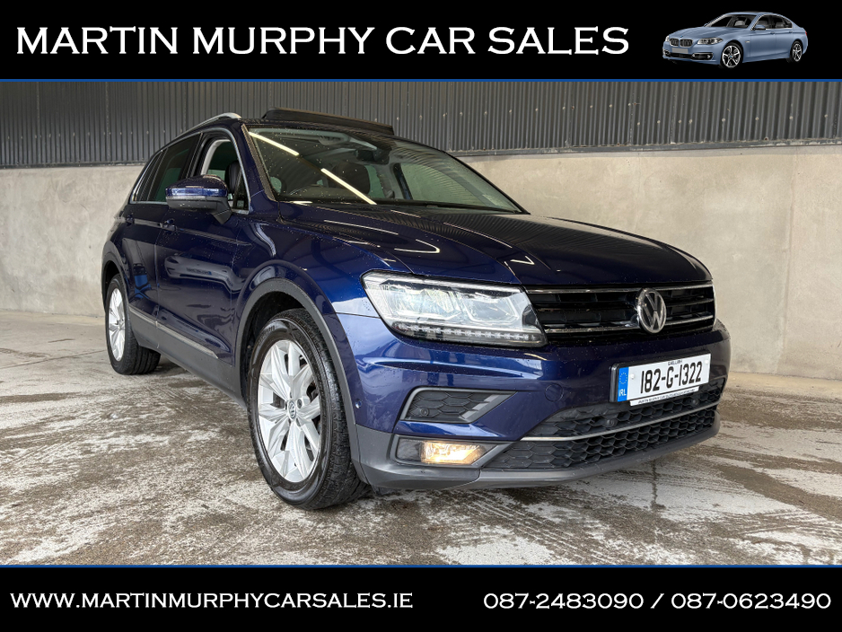 2018 Volkswagen Tiguan HIGHLINE 2.0 TDI 150BHP €22,950