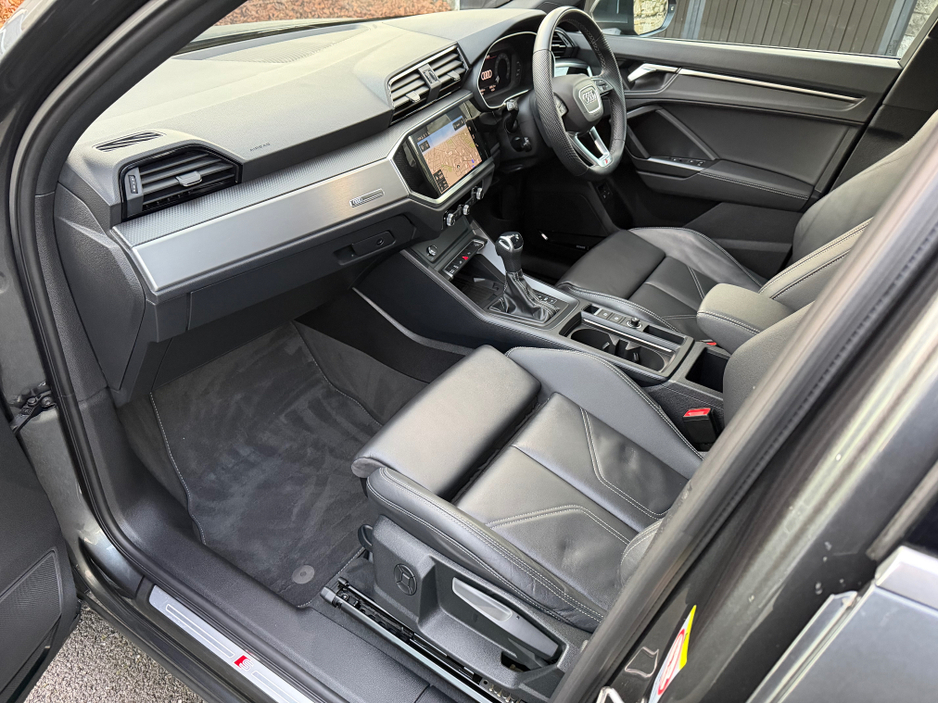 2024 Audi Q3 GREAT SPEC//S LINE 45 TFSI E//LOW MILEAGE//FULL LEATHER//REVERSE CAMERA//FINANCE PACKAGES €44,900