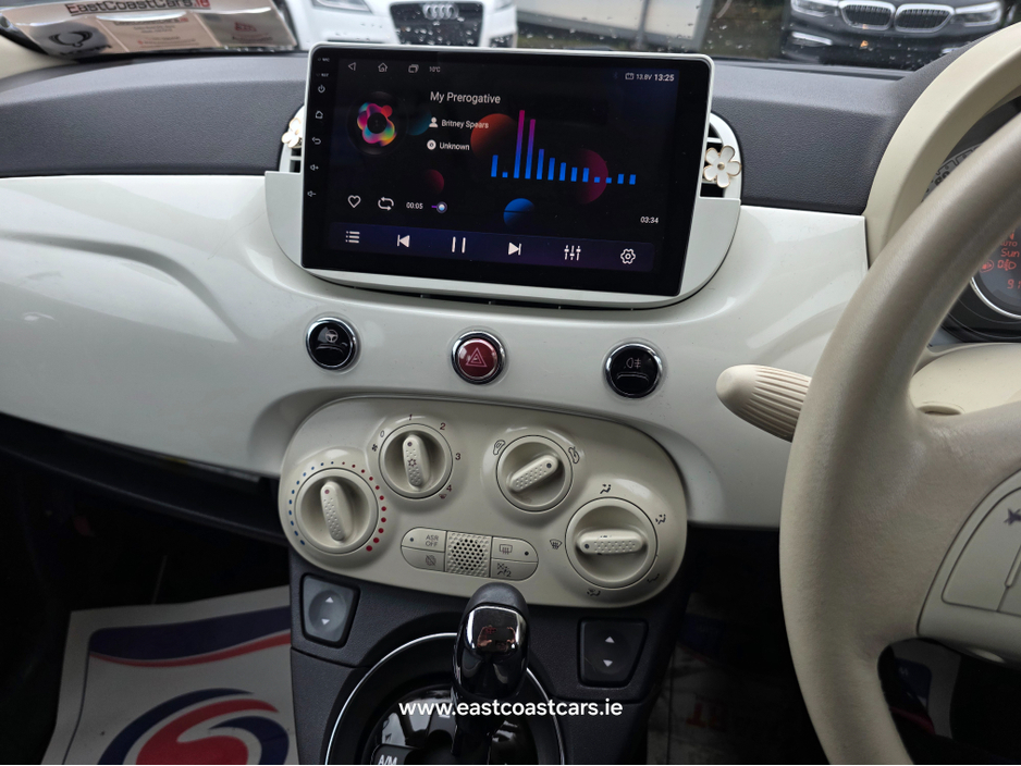 2015 Fiat 500 ( 152 REG 1.2 AUTOMATIC -  MULTI-FUNCTION STEERING WHEEL - €8,450