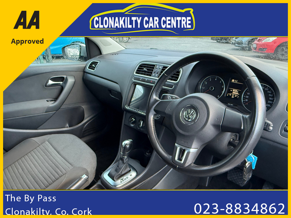 2012 Volkswagen Polo One Owner Vw Polo 1.2 Tsi Automatic €8,950