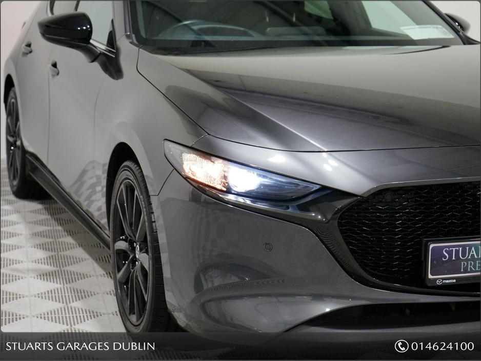 2023 Mazda Mazda3 2.0P 5DR HOMURA*KEYLESS, HEADS UP, NAV, TRAFFIC SIGN RECOGNITION, REAR CAMERA, ADAP CRUISE, LANE DEPARTURE, HEATED SEATS, DUAL CLIMATE, BLIND SPOT DET €29,945