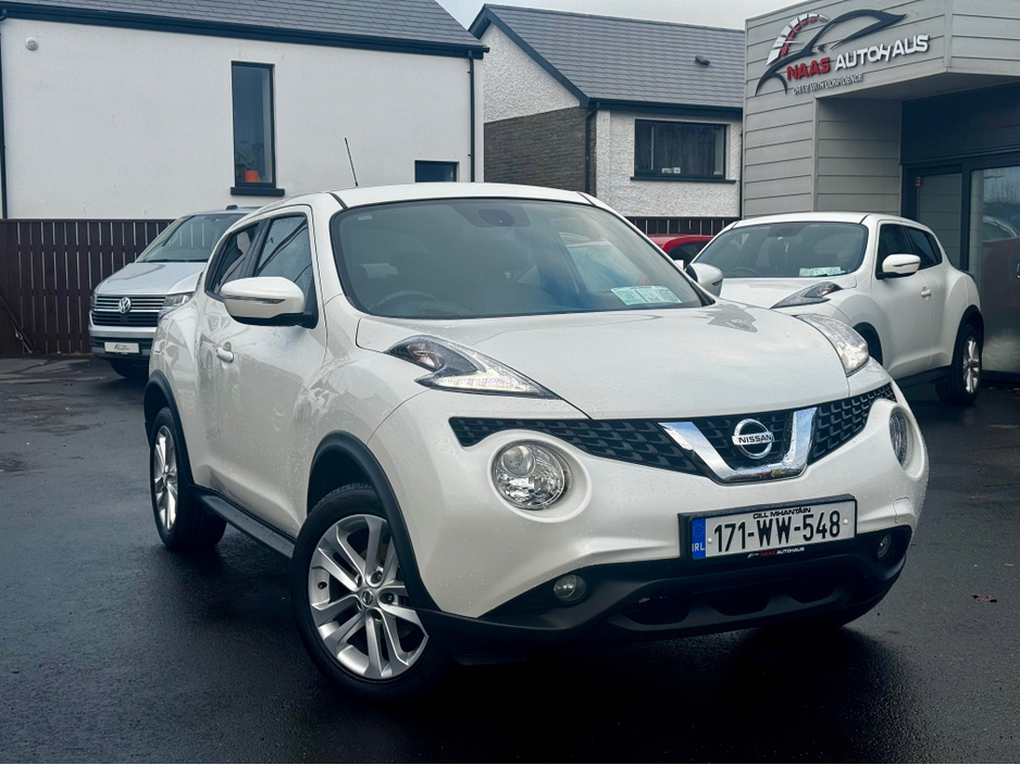 2017 Nissan Juke SV Premium – Pearl White, High Spec €8,950