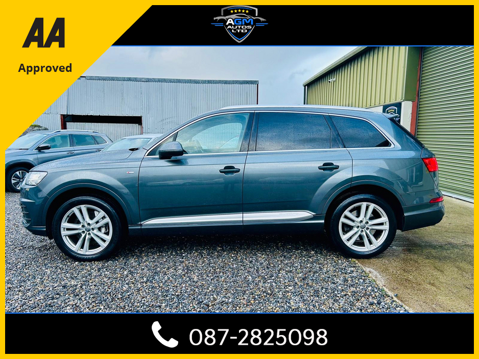 2016 Audi Q7 3.0 TDI S LINE QUATTRO 218PS 7SEATS AU €35,950