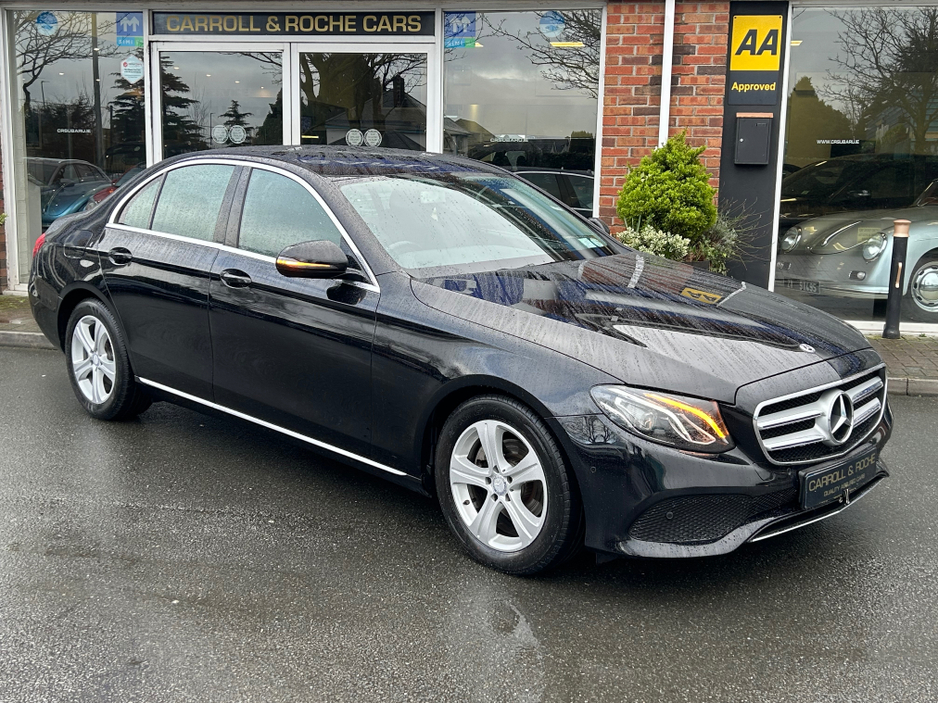 2018 Mercedes-Benz E Class E220 D SE - Beautiful in Black + Black Leather - Low Mileage - Very Nice Example - Generous Trade-Ins & Assured Dealer Warranty - €22,950