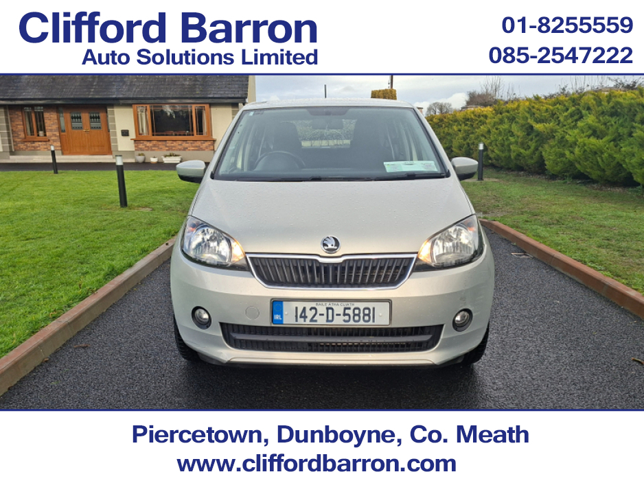 2014 Skoda Citigo ELEGANCE 5DR 1.0 MPI 75H ELE. 75HP ASG 4DR A €6,500