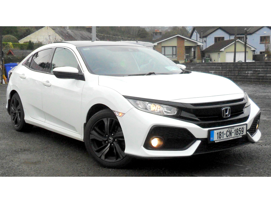 2018 Honda Civic 16 ID TEC EX 120PS 5DR......LEATHER.......NCT 04/27.......02/26 €14,995