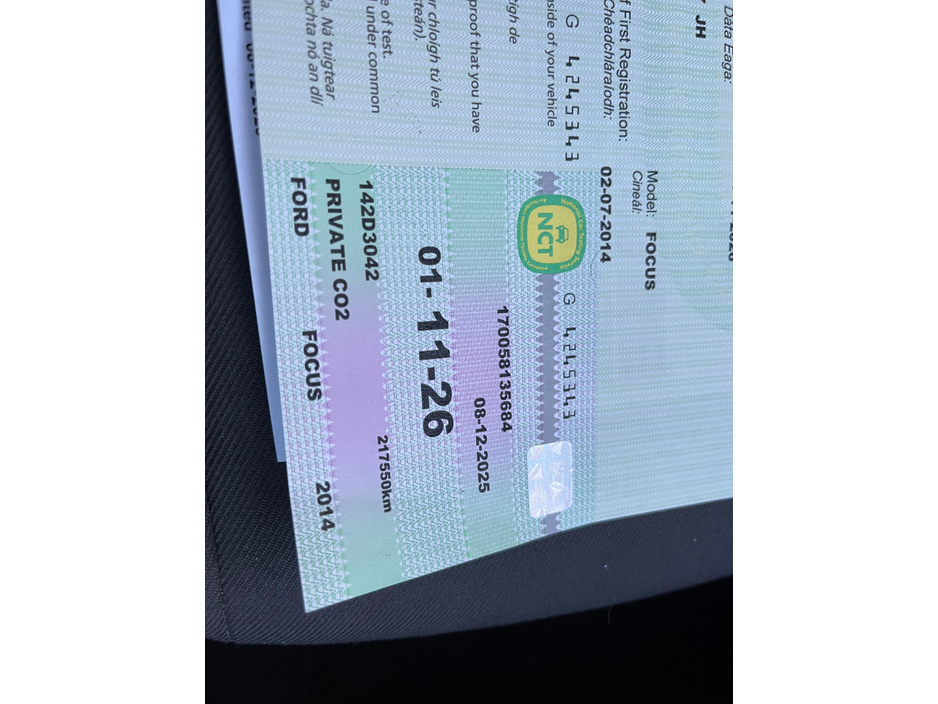 2014 Ford Focus EDITION 1.6 95PS // NEW NCT 11/2026 €5,995