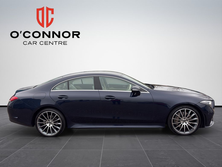 2019 Mercedes-Benz CLS Class "Blue beauty outside, white luxury inside — this CLS is pure class in motion" €38,888