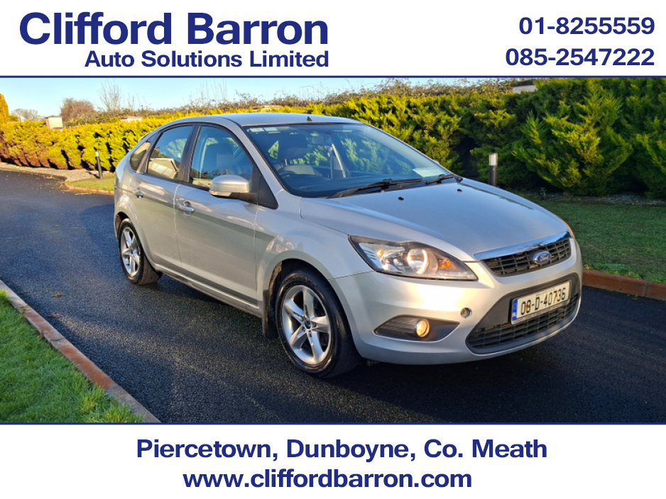 2008 Ford Focus ZETEC 1.4 5SPEED 5DR €3,750