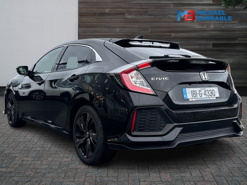 2018 Honda Civic 1.0 VTEC TURBO SR 5DR 129PS €13,950