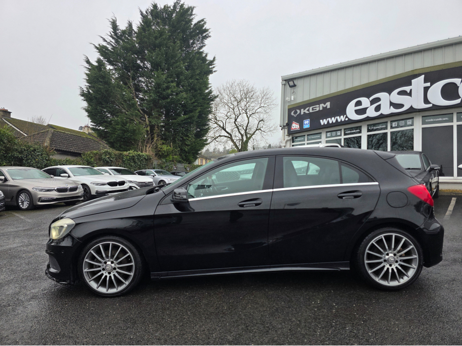 2013 Mercedes-Benz A Class ( 132 REG A180 AMG LINE  HALF LEATHER SEATS  / HI SPEC / SYSTEM LOW ROAD TAX BAND / SIMI DEALER €13,450