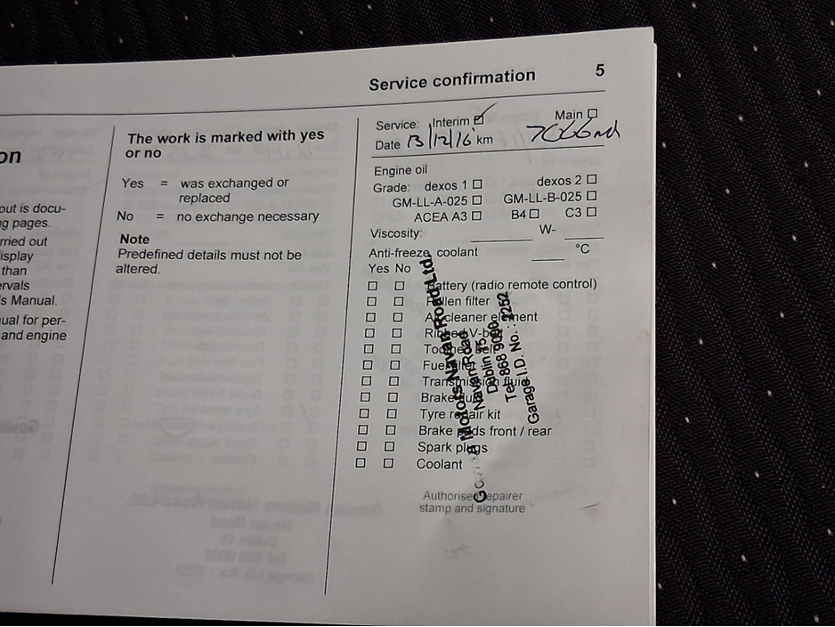 2016 Opel Corsa **LOW KLMS** €8,995