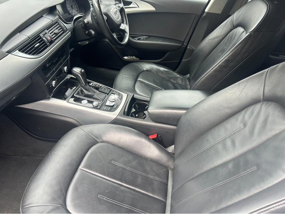 2015 Audi A6 2.0 TDI AUTOMATIC////TINY MLS///FULL LEATHER///AIR CONDITIONING FRONT AND REAR///FULLY SERVICED TIMING BELT AND WATERPUMP DONE////BRAND NEW NCT UNTIL 2027///LOW TAX JUST 200E €11,950