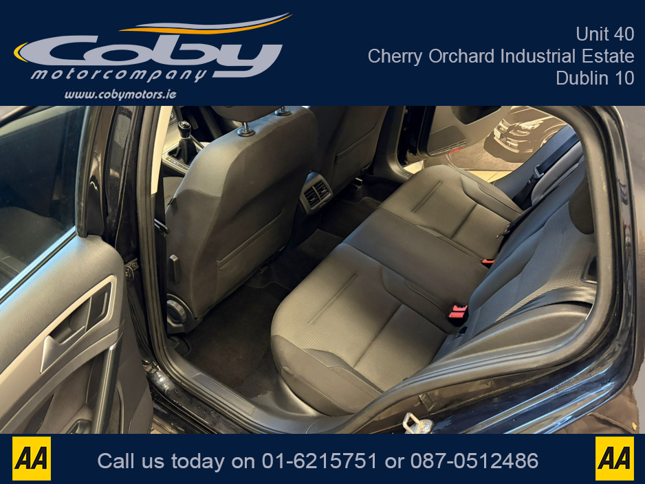 2016 Volkswagen Golf 1.6 TDI MATCH EDITION BLUEMOTION 110PS 5DR. NCT, Alloy Wheels, MFSW, Cruise Control, Heated Seats, Folding Rear Seats, Parking Sensors, Air Conditioning, and more €12,950