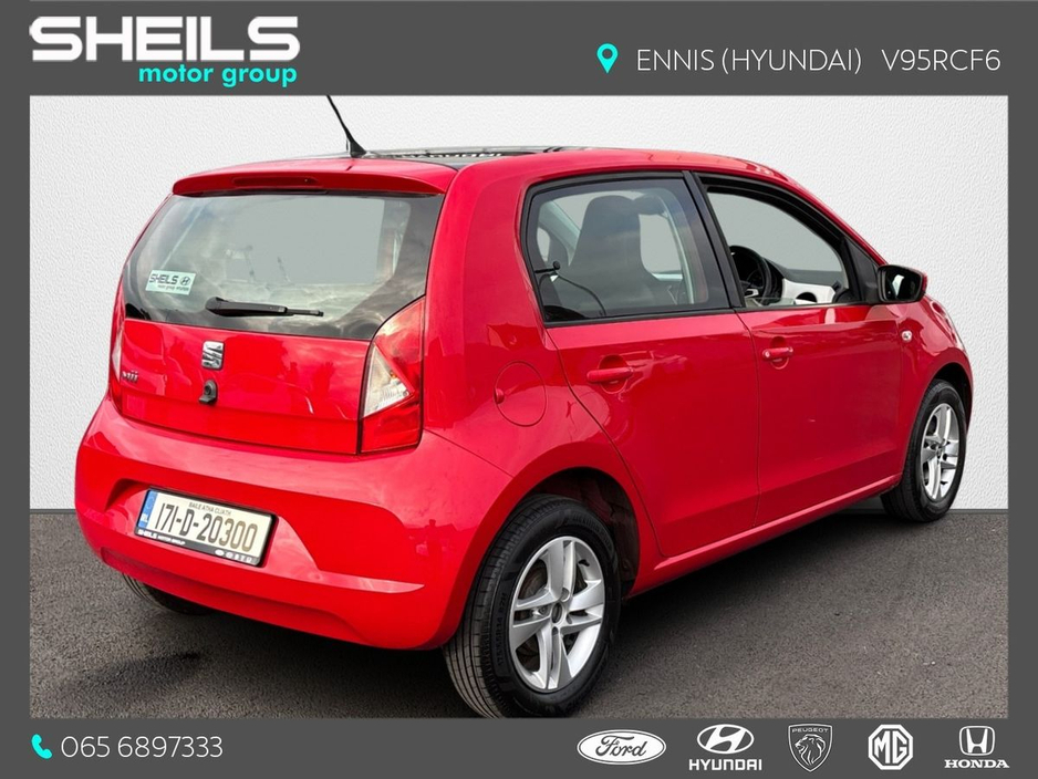 2017 SEAT Mii 1.0 75hp Cosmopolitan 5D €9,950