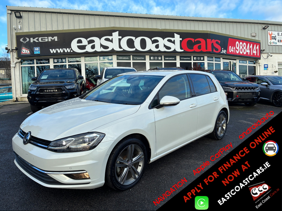 2020 Volkswagen Golf ( 202 REG 1.4 TSI LEATHER LEATHER SEATS VIRTUAL CLOCKS  SAT NAV  LEATHER  SEATS - VIRTUAL CLOCKS -REVERSE CAMERA - NAVIGATION - CARPLAY - ANDROID AUTO- BLIND SPOT REAR TRAFFIC ASSIST - DISCOVER PRO €22,950