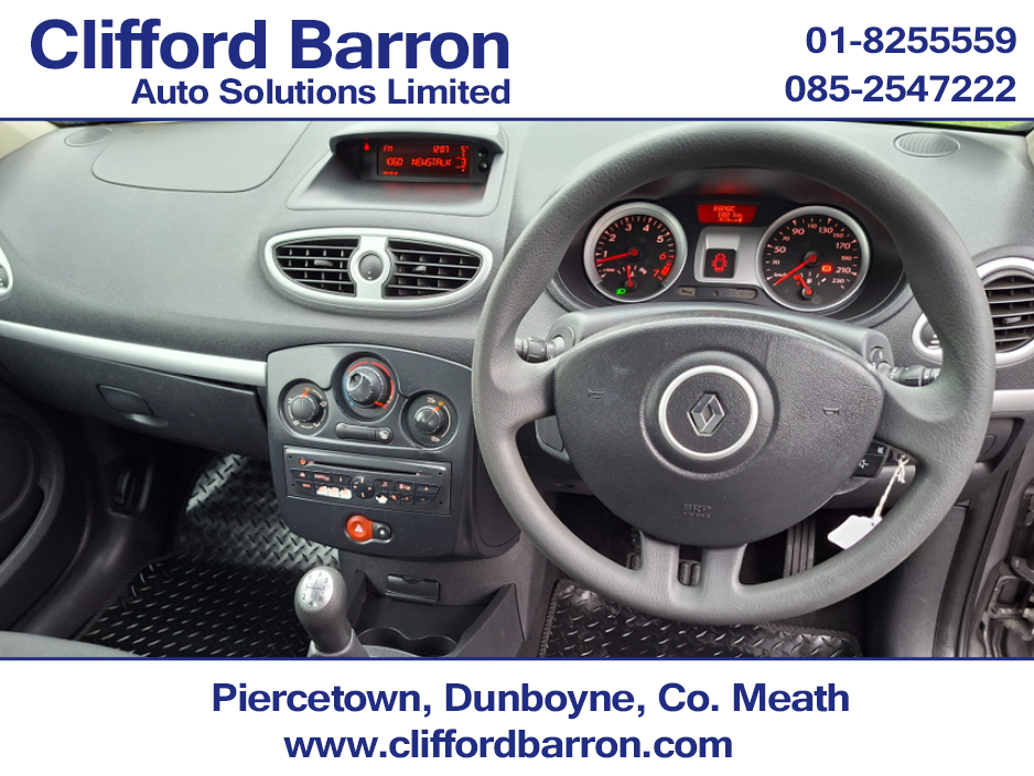 2010 Renault Clio 3 1.2 16V ROYALE ETHANOL 3DR €3,750