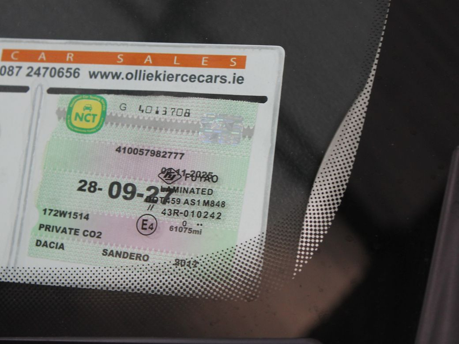 2017 Dacia Sandero 0.9tce (90) Laureate S/S 5DR €8,499