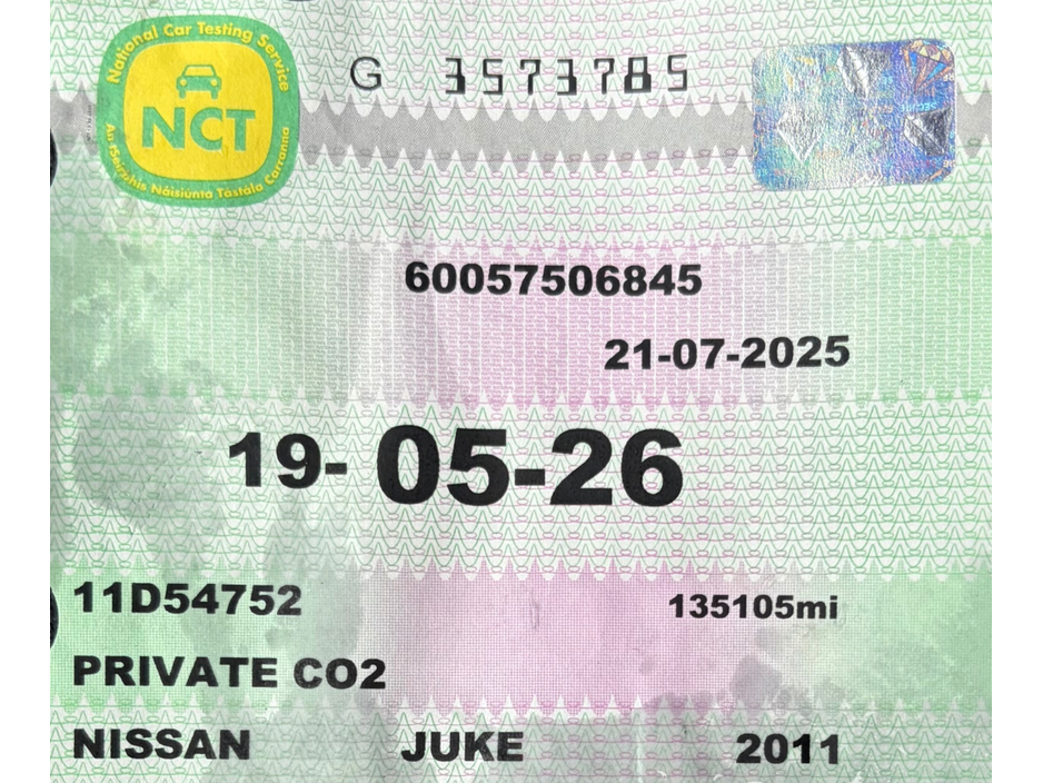 2011 Nissan Juke 1.5 ACENTA PREMIUM PACK 5 5DR 1.6 TEKNA 115BHP AUTO €3,650