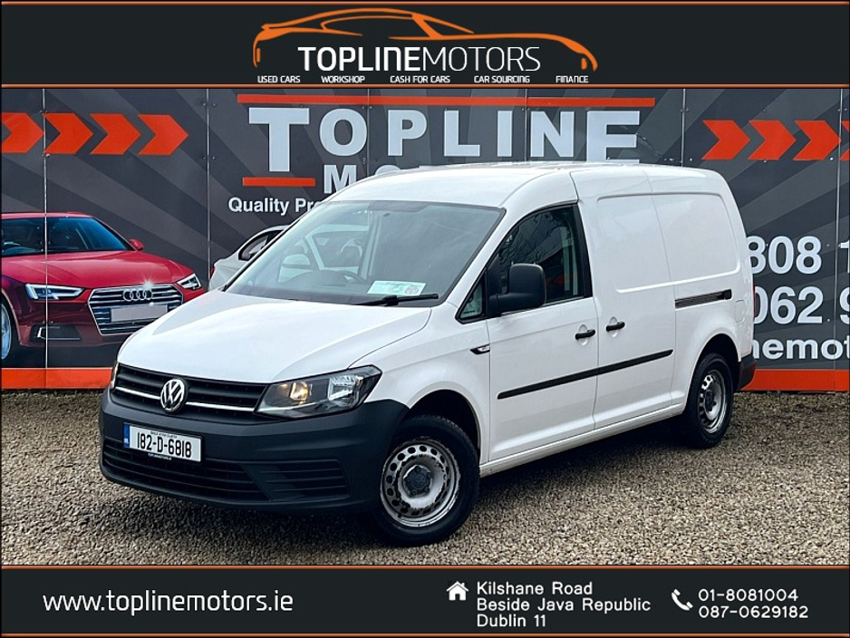 2018 Volkswagen Caddy ==MAXI LWB//NEW DOE//TWIN SIDE LOADING DOORS// €8,950
