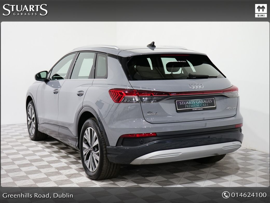 2023 Audi Q4 e-tron *SOLD DEPOSIT TAKEN*“40 – BIGGER BATTERY* Q4 E-TRON SPORT SUV: PEBBLE GREY METALLIC, 19” DIAMOND CUT ALLOYS, CRUISE CONTROL, HEATED SEATS