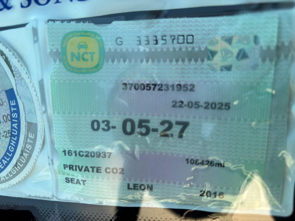 2016 SEAT Leon 1.2 TSI SE 110PS 5DR  PETROL €9,950