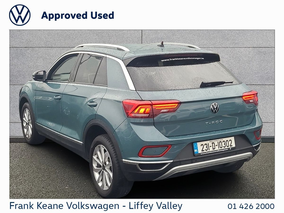 2023 Volkswagen T-Roc STYLE 1.0 TSI 110HP *ONE OWNER* *PETROL BLUE* *JOHANNESBURG ALLOYS* *REAR VIEW CAMERA* *ART VELOUR SEATS* *PCP AVAILABLE* €28,895