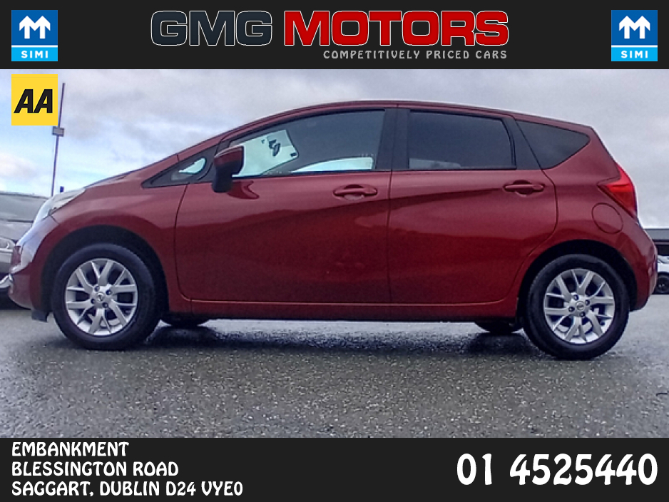 2015 Nissan Note 1.2 PET SV 5DR..LOW MILEAGE €6,750