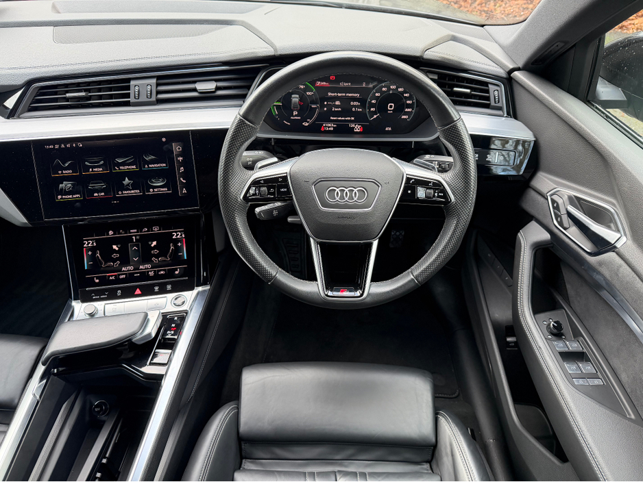 2022 Audi e-tron 55 S LINE QUATTRO COUPE//SUPERB SPEC//VERY LOW MILEAGE//IMMACULATE CONDITION//AUDI HISTORY//SIMI AND AA DEALER €35,900