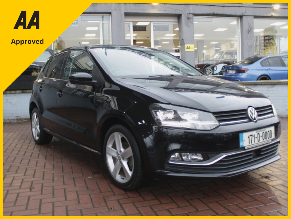 2017 Volkswagen Polo 1.2TSI HIGHLINE PLUS 5DR HATCHBACK AUTOMATIC // AS NEW CONDIITION // HEATED LEATHER SEATS // BUY WITH CONFIDENCE AA AND SIMI APPROVED DEALER 2026 // €13,950