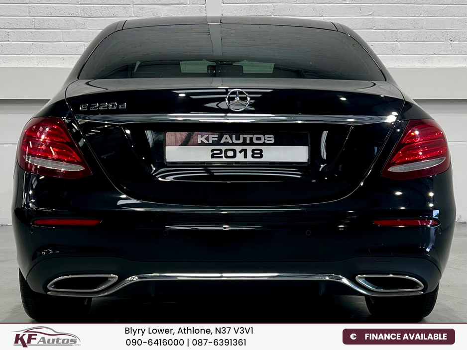 2018 Mercedes-Benz E Class E220d AMG Line 191bhp 4dr Auto - 181 Reg €23,995