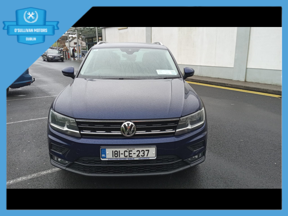 2018 Volkswagen Tiguan /2018/2.0 DIESEL/MANUAL/NCT&TAX €20,999
