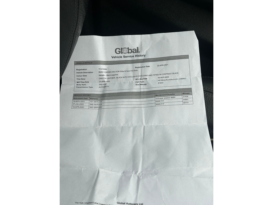 2021 BMW 5 Series  €29,950