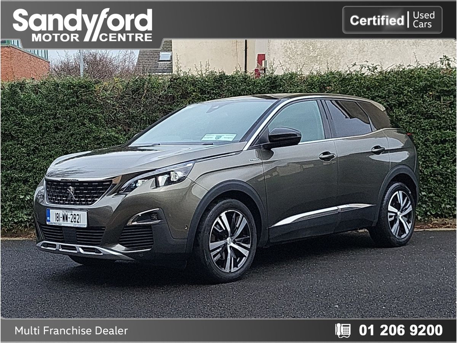 2018 Peugeot 3008 1.2 GT LINE PureTech 130bhp €17,950