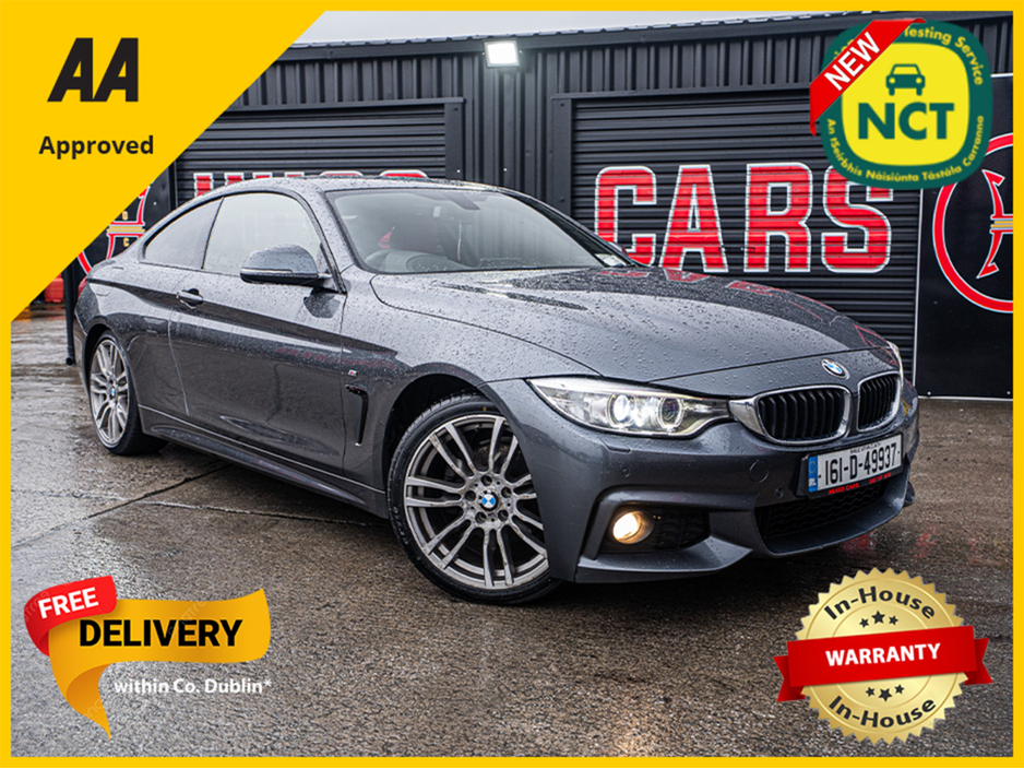 2016 BMW 4 Series 2016 BMW 420d M-Sport/New NCT/Warranty €14,888