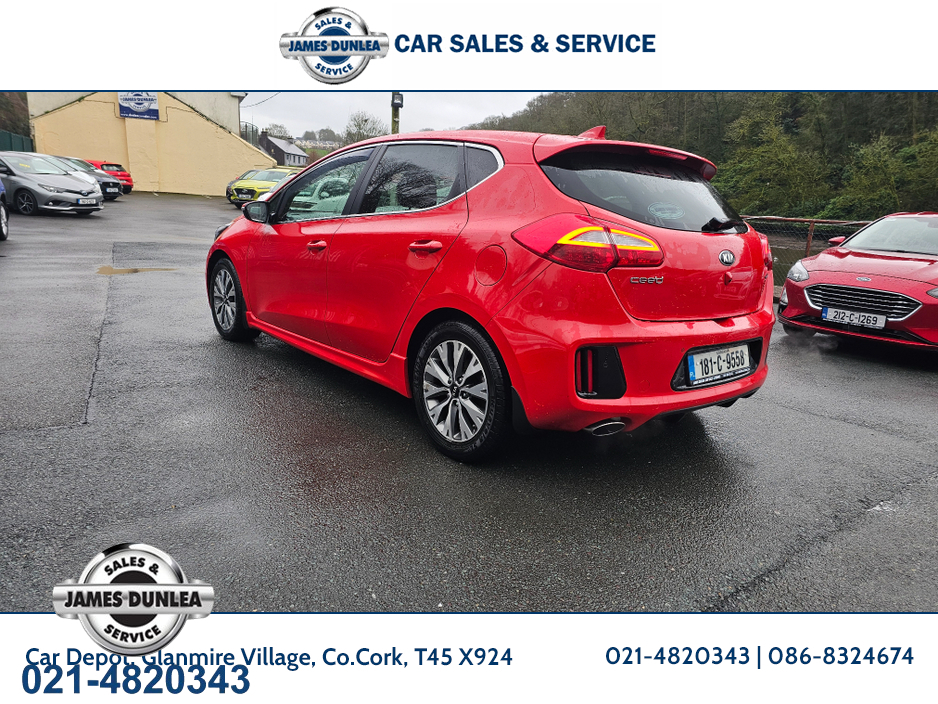 2018 Kia Ceed CEE'D GT LINE SAM 5DR €15,250