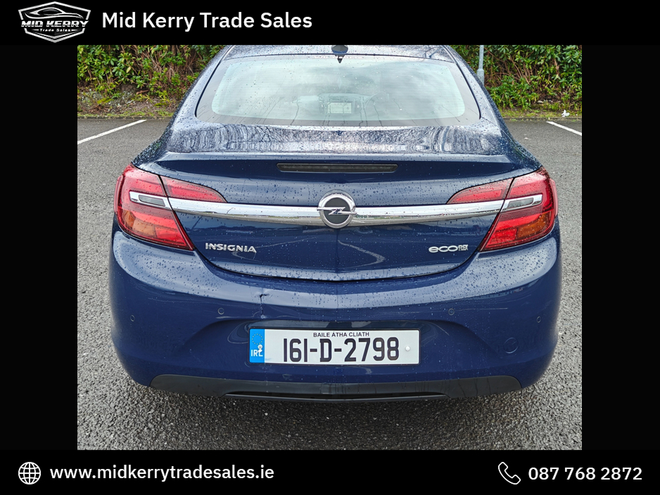 2016 Opel Insignia SC 1.6 CDTI 136PS 4DR €5,995