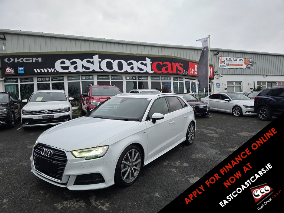 2018 Audi A3 1.4 S LINE EDITION VIRTUAL DIGITAL COCKPIT  CARPLAY ANDROID AUTO - SATNAV - VIRTUAL COCKPIT - NAVIGATION REVERSING CAMERA -BLIND SPOT - PARKING SENSORS €22,500