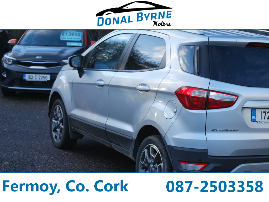 2017 Ford Ecosport TITANIUM 1.5 TDCI 95PS M5 4DR €11,500