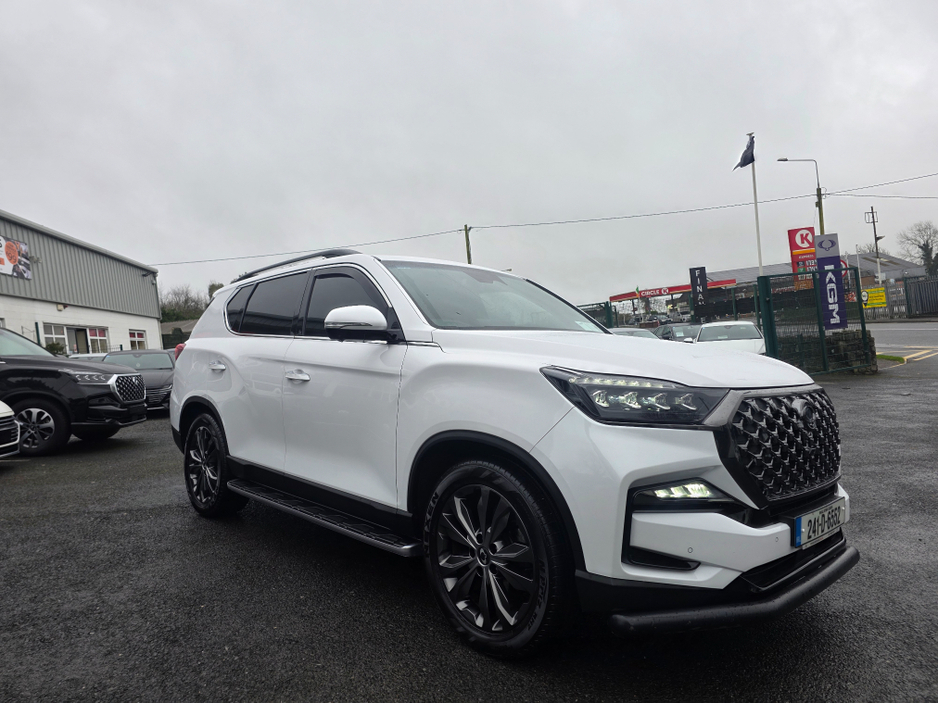 2024 Ssangyong Rexton 2.2 DSL AUTOMATIC 4WD  FULL LEATHER HEATED ELECTRIC SEATS - FULL SPEC TOP RANGE CAR- 360 CAMERA  - SIMI DEALER