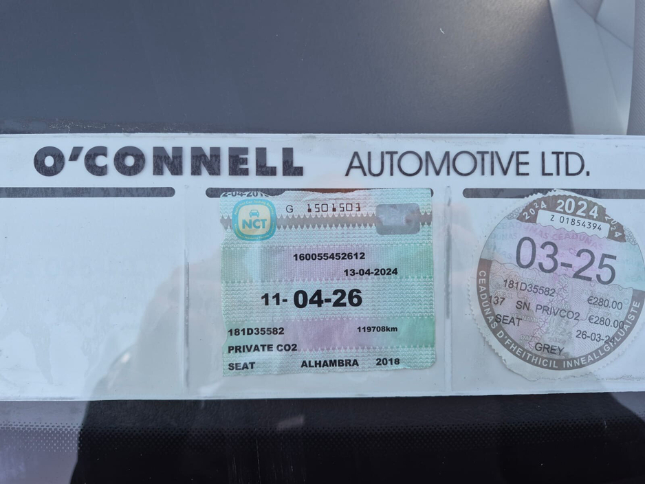 2018 SEAT Alhambra 2.0 TDI 150HP SE AUTO €19,999