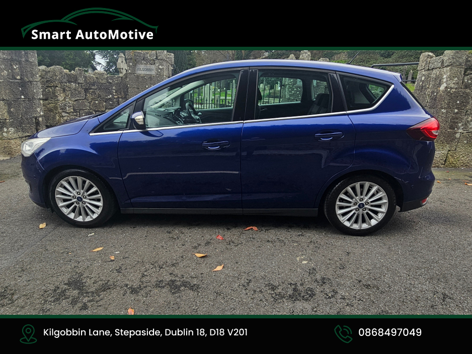 2017 Ford C-Max Titanium 1.5 Tdci Manual * Low Mileage * Only One Previous Owner * Great Condition Throughout * New NCT 02.2028 * Fully Serviced and Professionally Valeted * Top Specification *  6 Months Warranty * €10,950