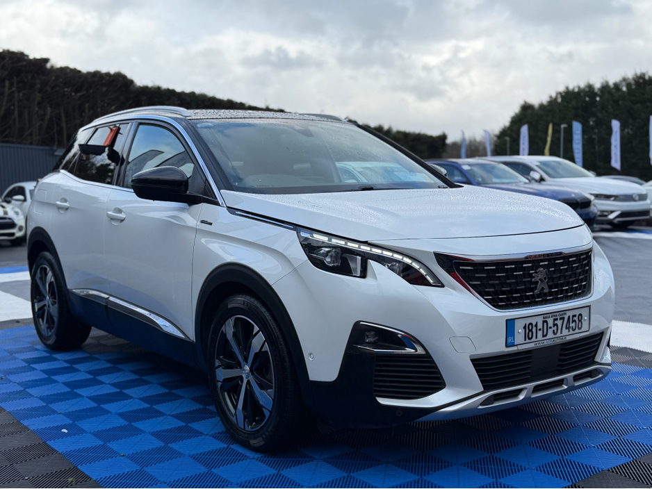 2018 Peugeot 3008 GT REP - 1.6 PETROL - AUTO - 12M WARRANTY - CAR: €19,950