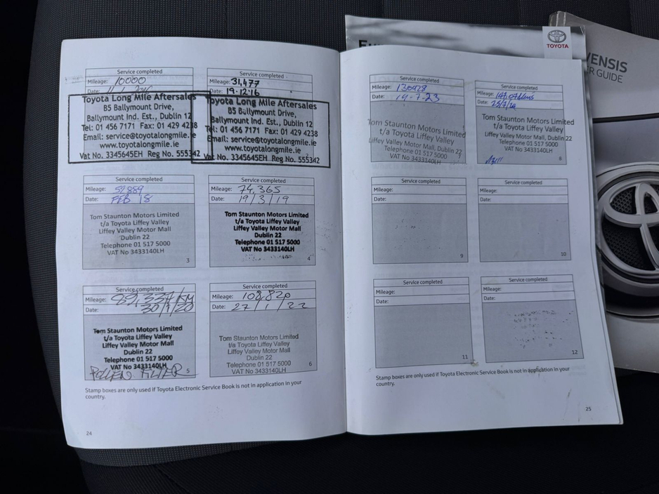 2015 Toyota Avensis 1.6 D AURA 4DR €8,950