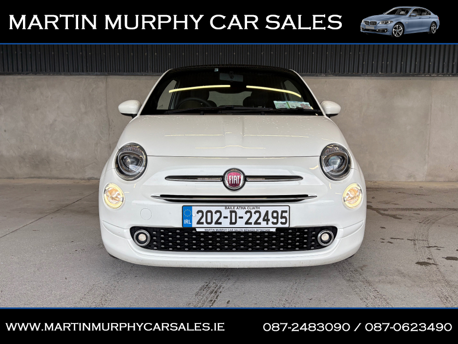 2020 Fiat 500 1.0 LOUNGE 70BHP LOW KMS €12,950