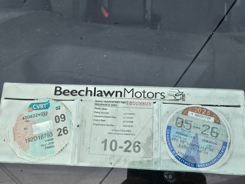 2019 Ford Transit  €9,750