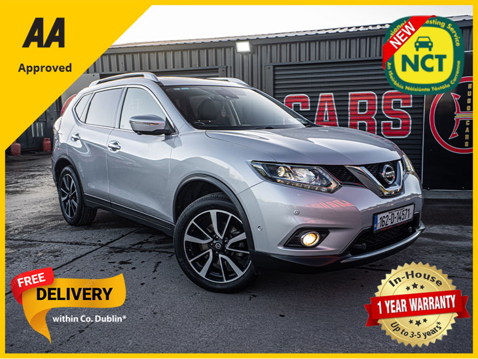 2016 Nissan X-Trail 162 X-Trail 1.6d 7-seater/FSH/High spec/1yr warran €15,888